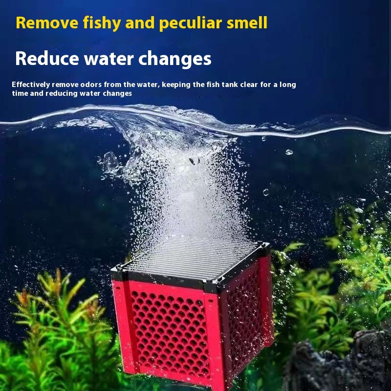 Fish Tank Water Purification Cube Activated Carbon Material Honeycomb - Image 4
